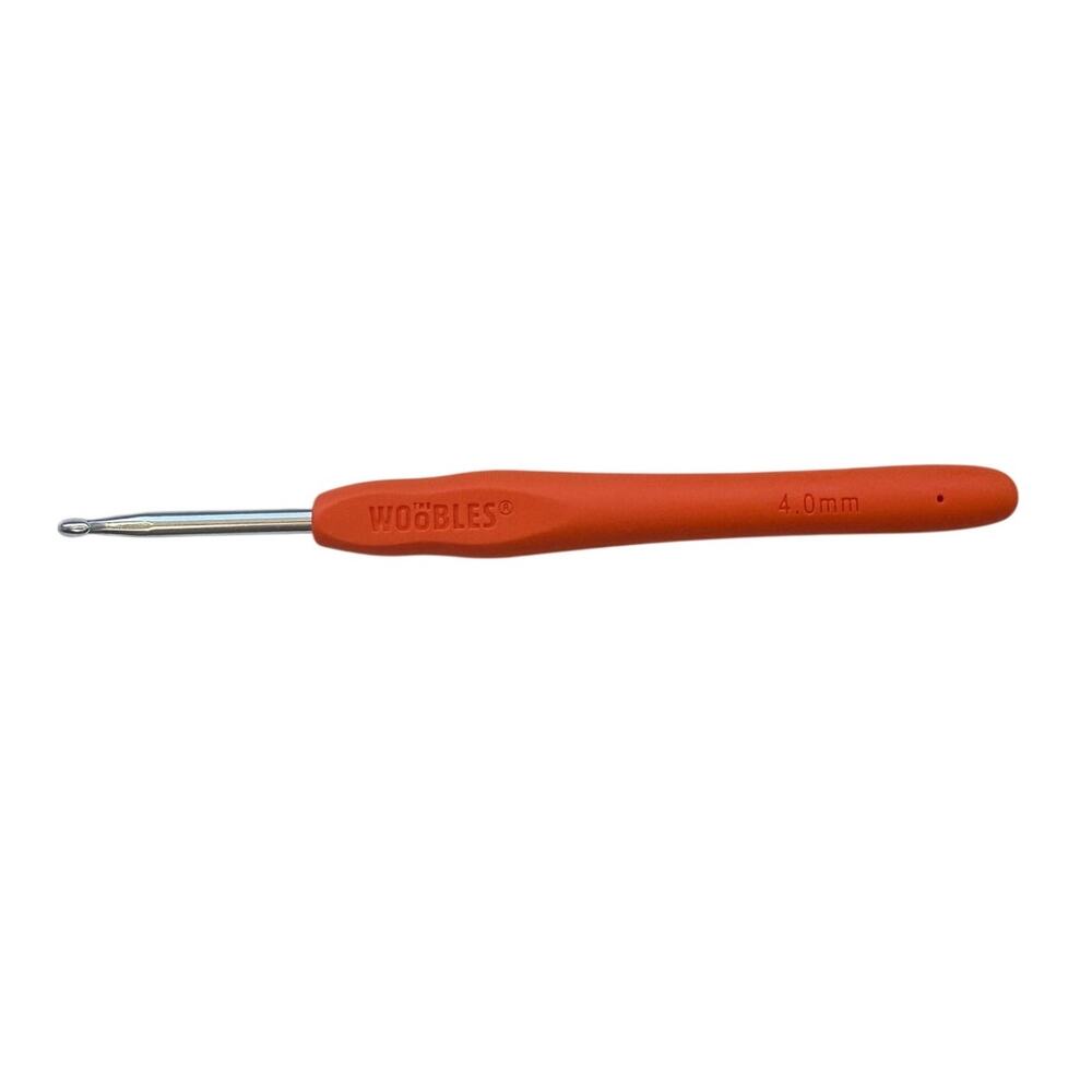 *Never Used* Woobles Jasper the Zebra Pumpkin Orange Collectible Crochet Hook